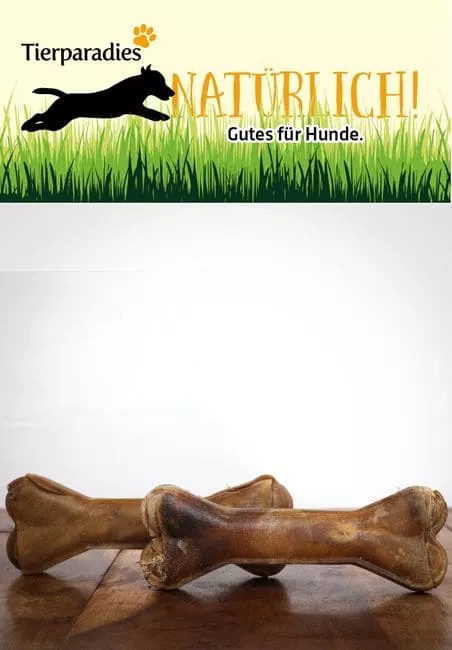 Kauknochen Hirsch, 12 cm 2 Stück